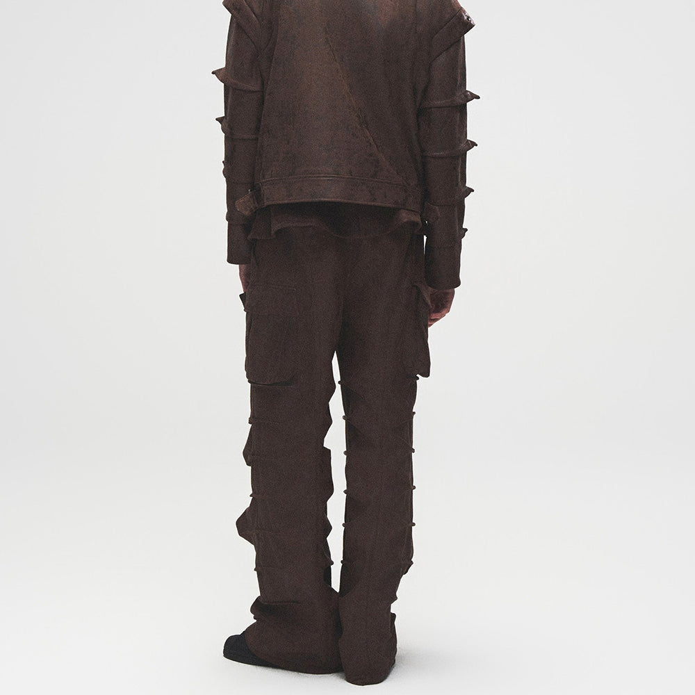 Suede Armor Pants