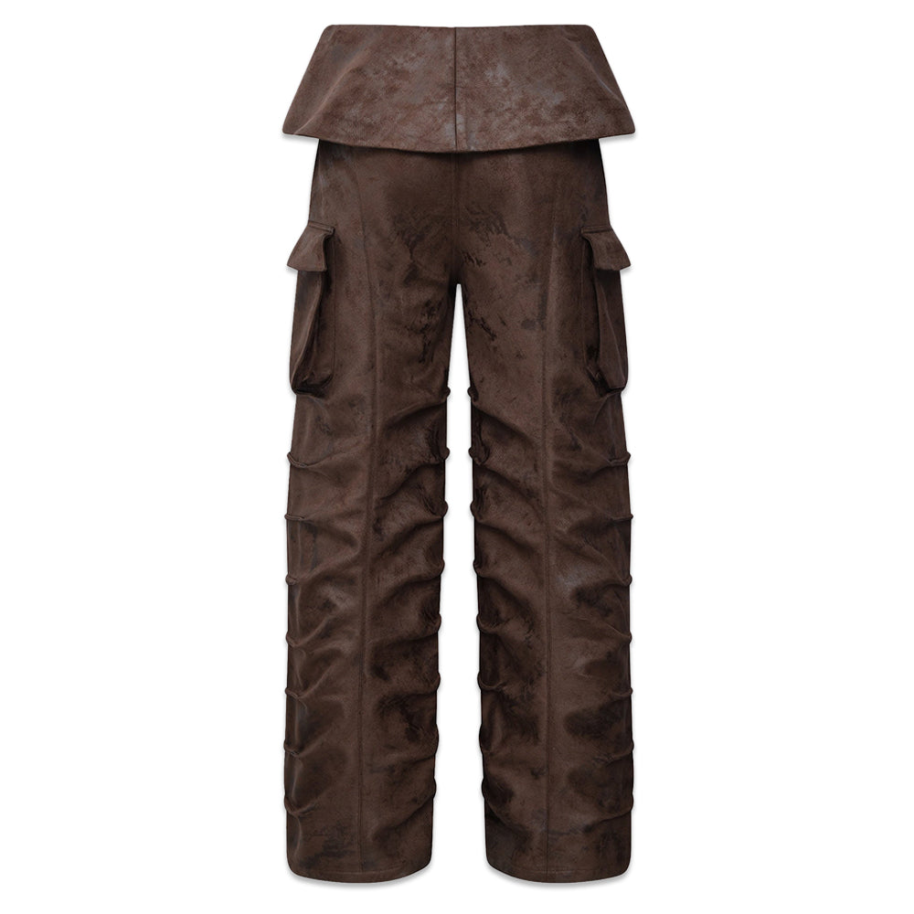 Suede Armor Pants