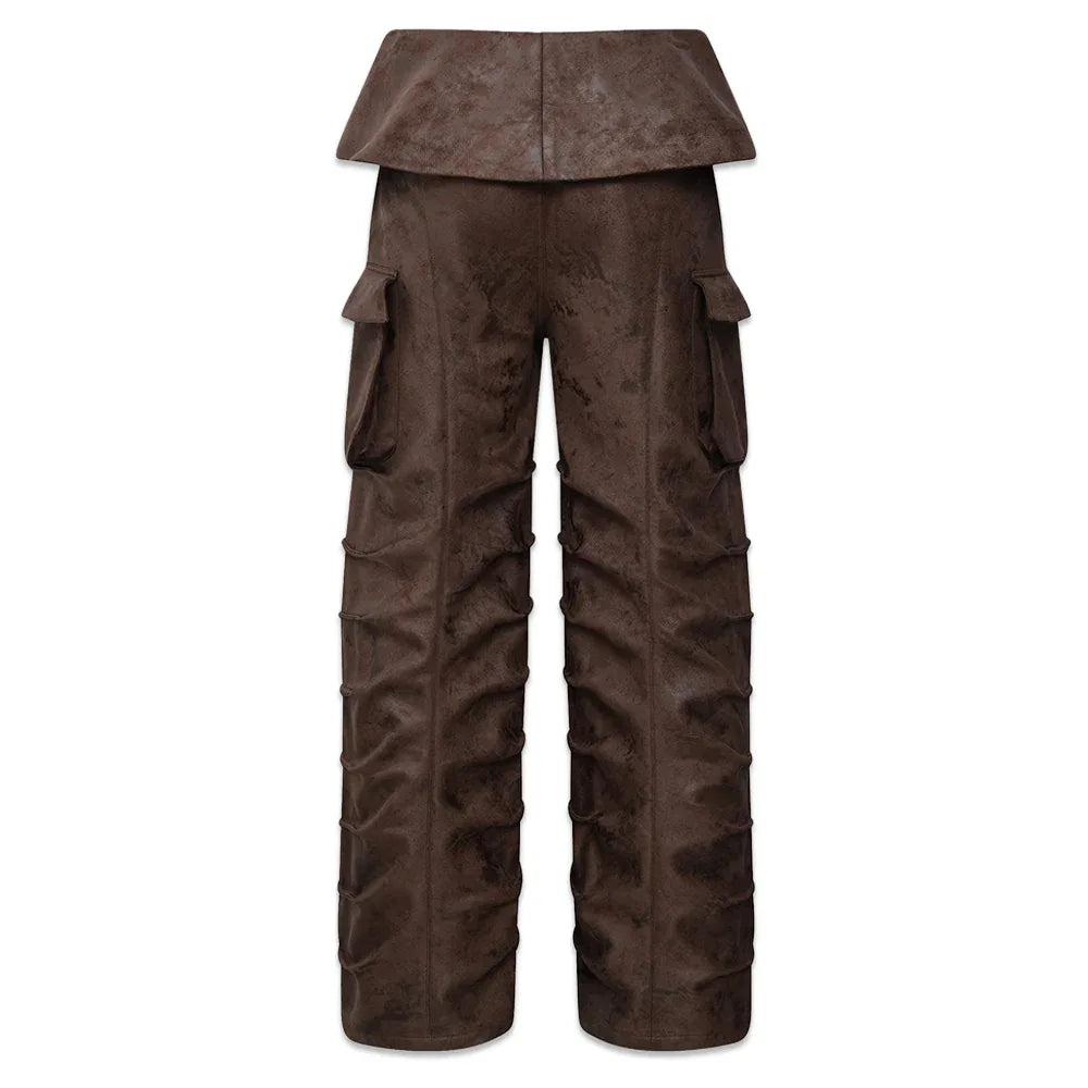 Suede Armor Pants - BIRTH OF ROYAL CHILD - VENTURER