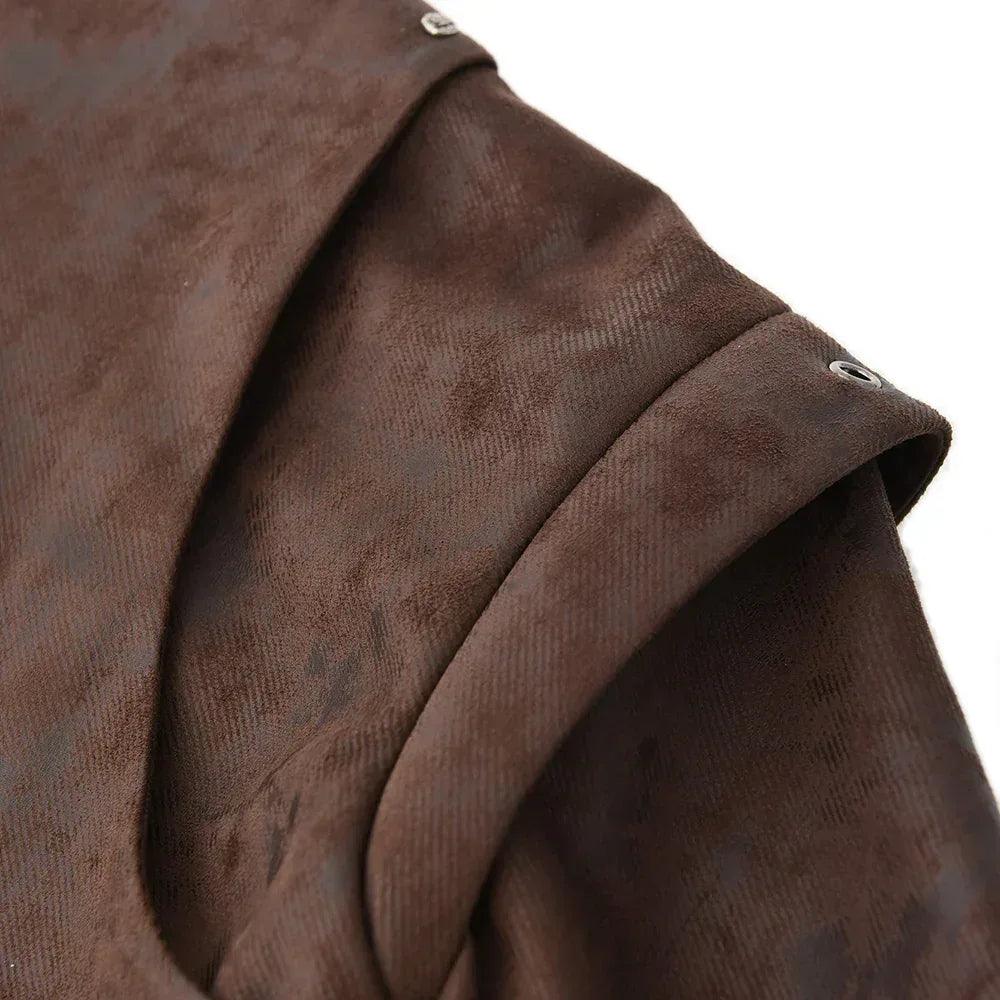 Suede Armor Jacket - BIRTH OF ROYAL CHILD - VENTURER
