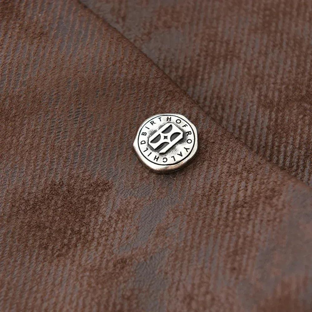 Suede Armor Jacket - BIRTH OF ROYAL CHILD - VENTURER