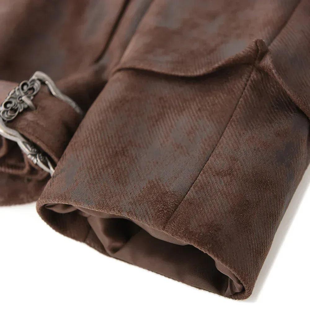 Suede Armor Jacket - BIRTH OF ROYAL CHILD - VENTURER
