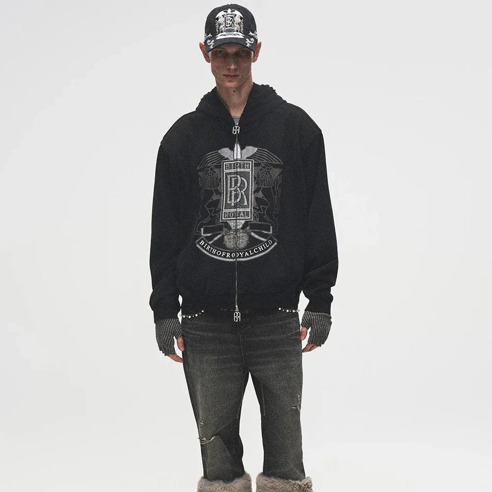 Royce Crown Hoodie - BIRTH OF ROYAL CHILD - VENTURER