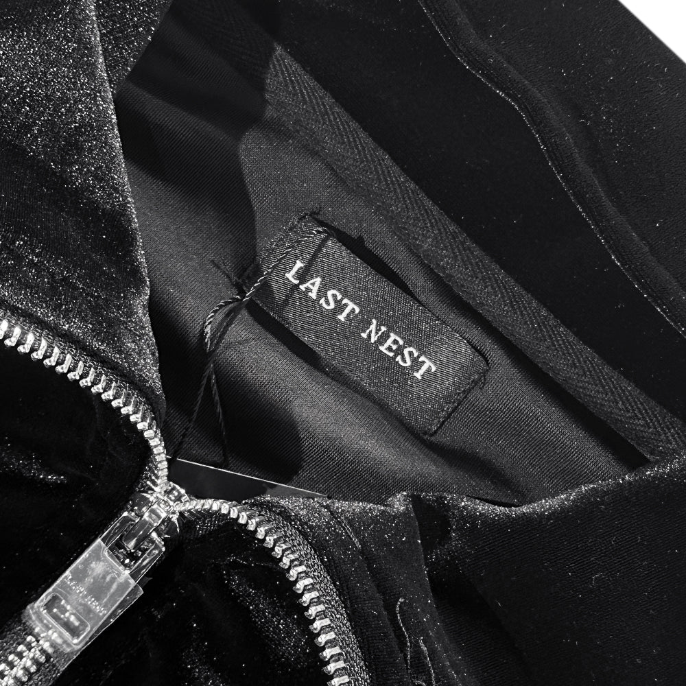 Velour Emb Track Jacket V2