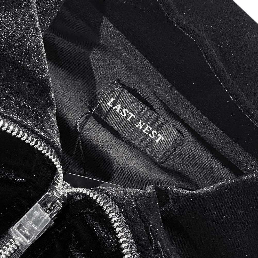 Velour Emb Track Jacket V2 - LAST NEST - VENTURER