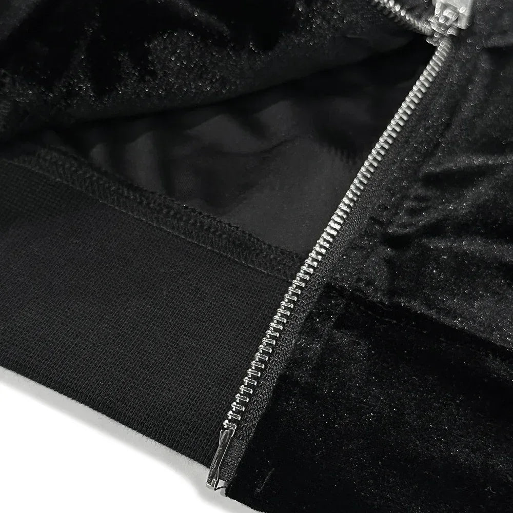 Velour Emb Track Jacket V2 - LAST NEST - VENTURER