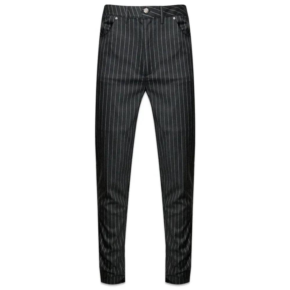 LAST NEST(ラストネスト)商品ページ - Stripe Trouser - Black 