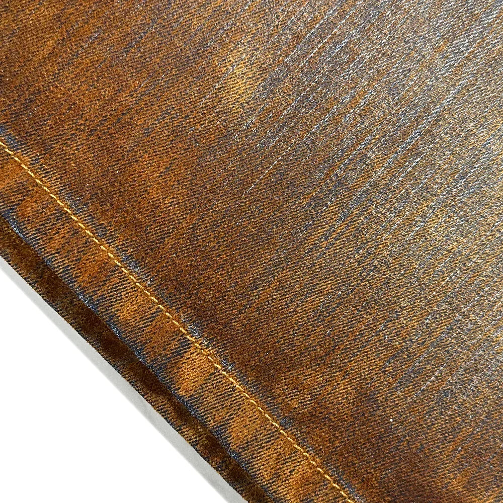 Zander Stretch Suede Denim Baggy Shorts - Cout De La Liberte - VENTURER