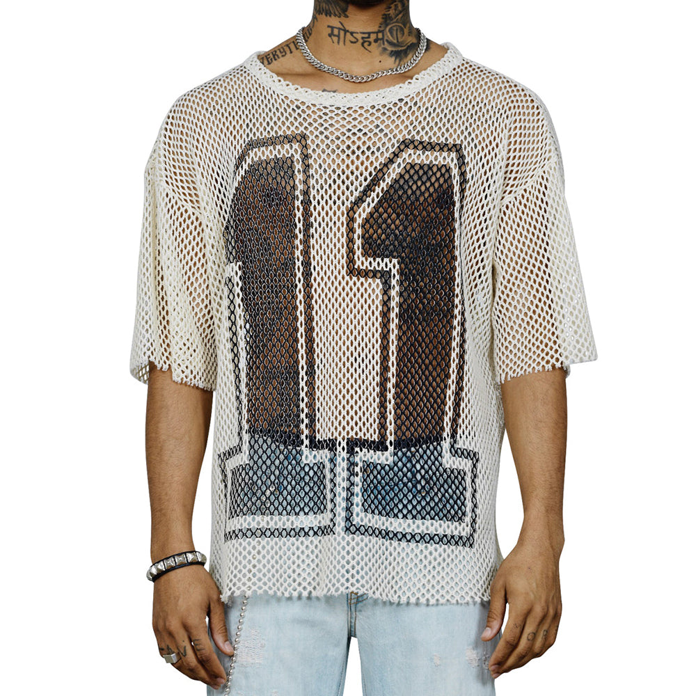 Roosevelt Fisherman OG Net Football Tee