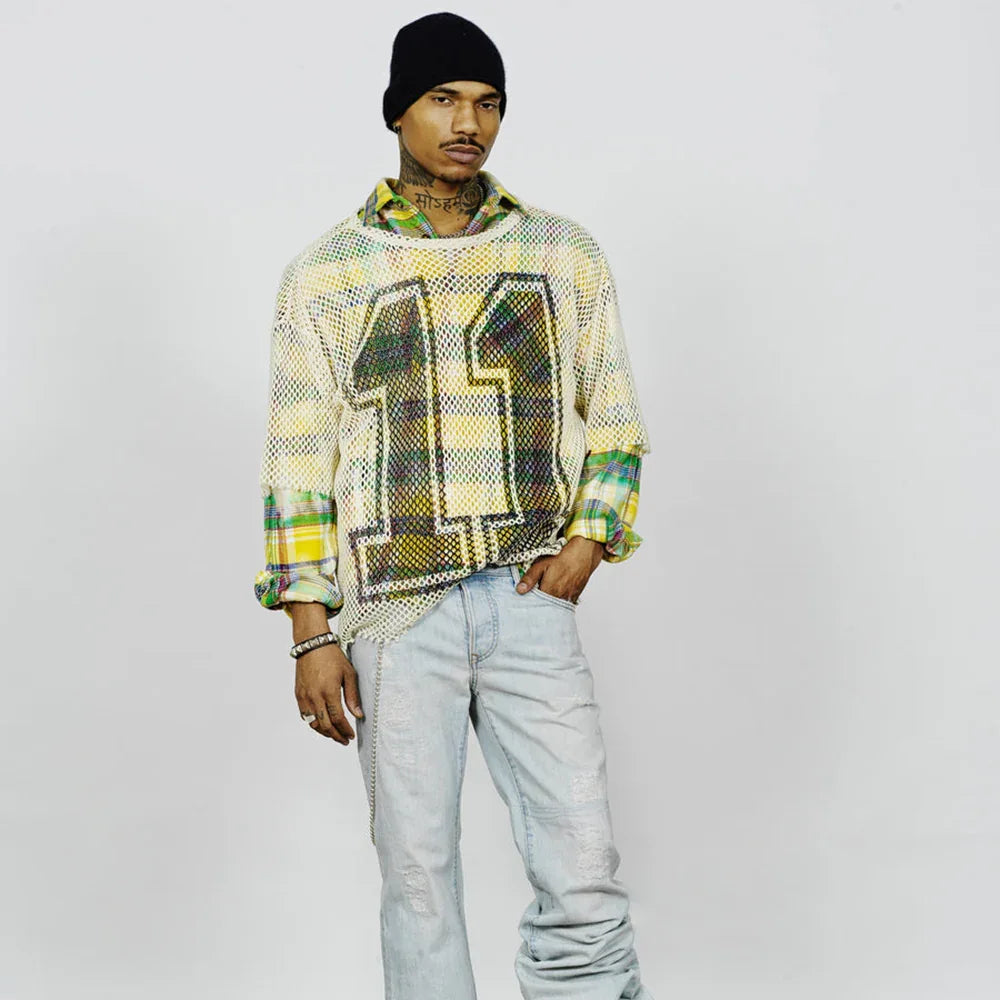 Roosevelt Fisherman OG Net Football Tee - Cout De La Liberte - VENTURER