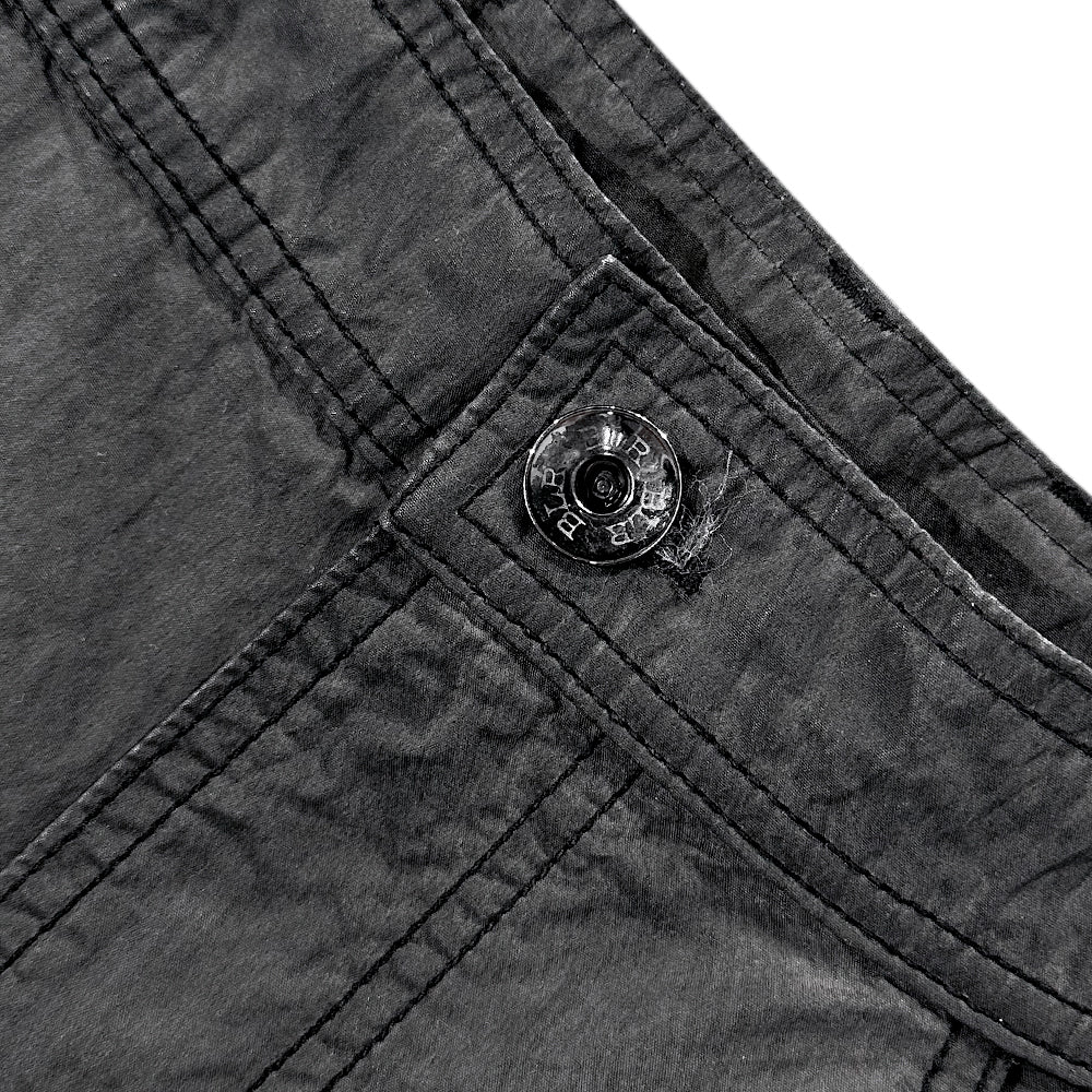 Dyed Multi Pocket Nylon Parachute Pants - BLR BLUER - VENTURER