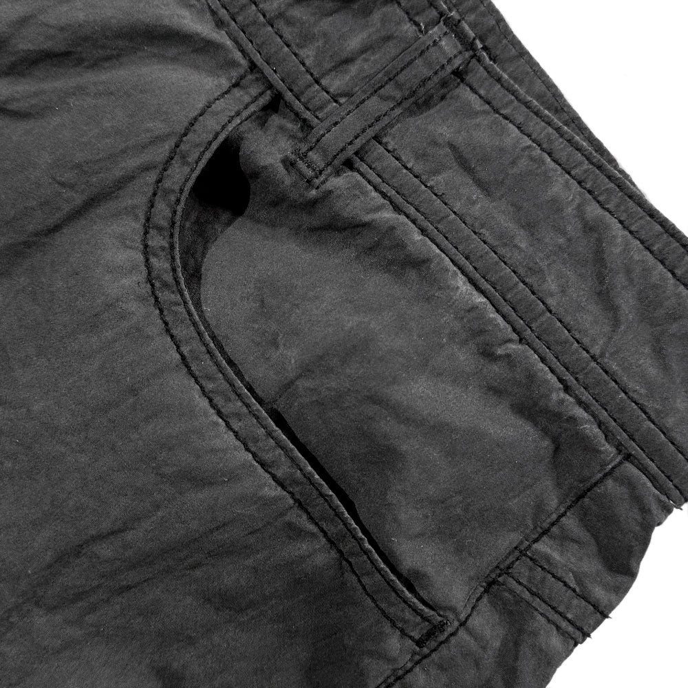 Dyed Multi Pocket Nylon Parachute Pants