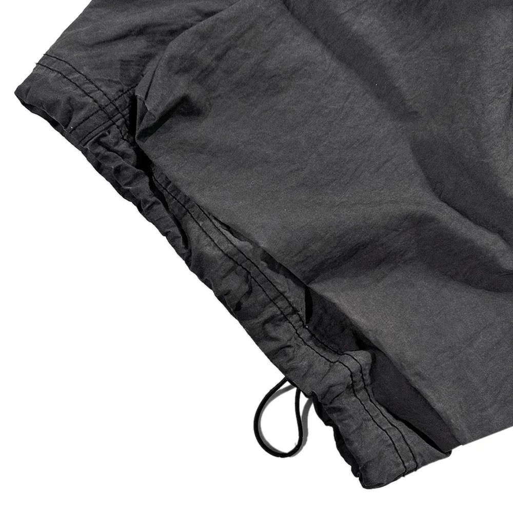 Dyed Multi Pocket Nylon Parachute Pants - BLR BLUER - VENTURER