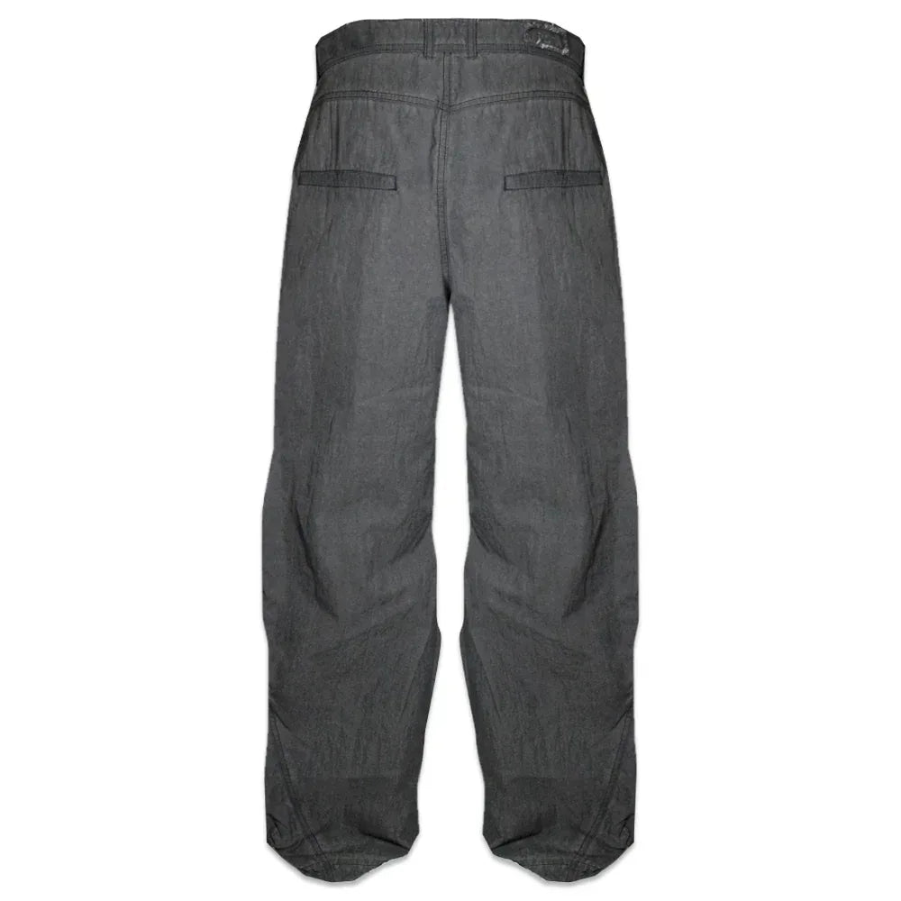 Dyed Multi Pocket Nylon Parachute Pants - BLR BLUER - VENTURER