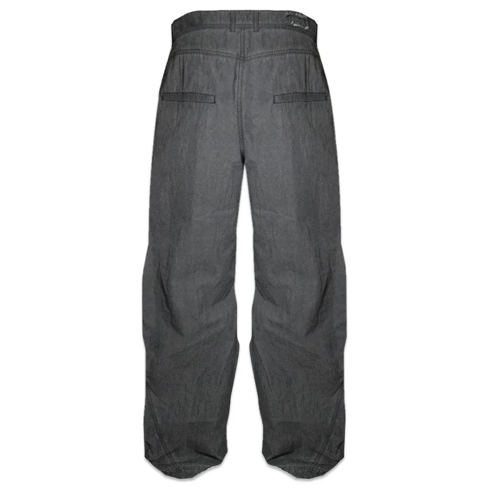 Dyed Multi Pocket Nylon Parachute Pants - BLR BLUER - VENTURER