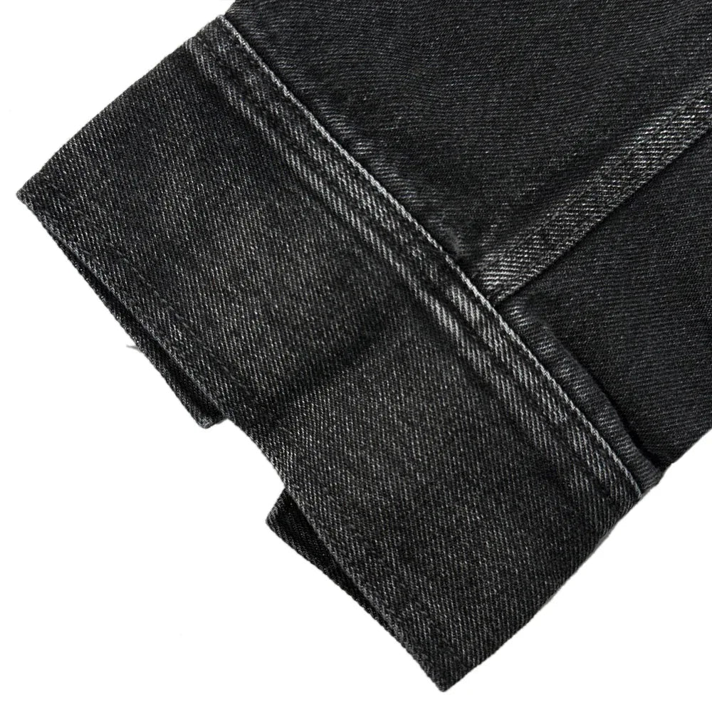 Signature Raw Cut Washing Denim Trucker Jacket - BLR BLUER - VENTURER