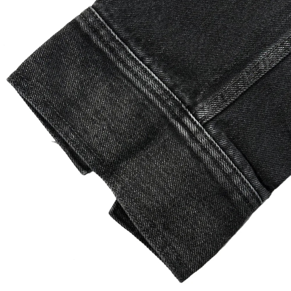 Signature Raw Cut Washing Denim Trucker Jacket - BLR BLUER - VENTURER