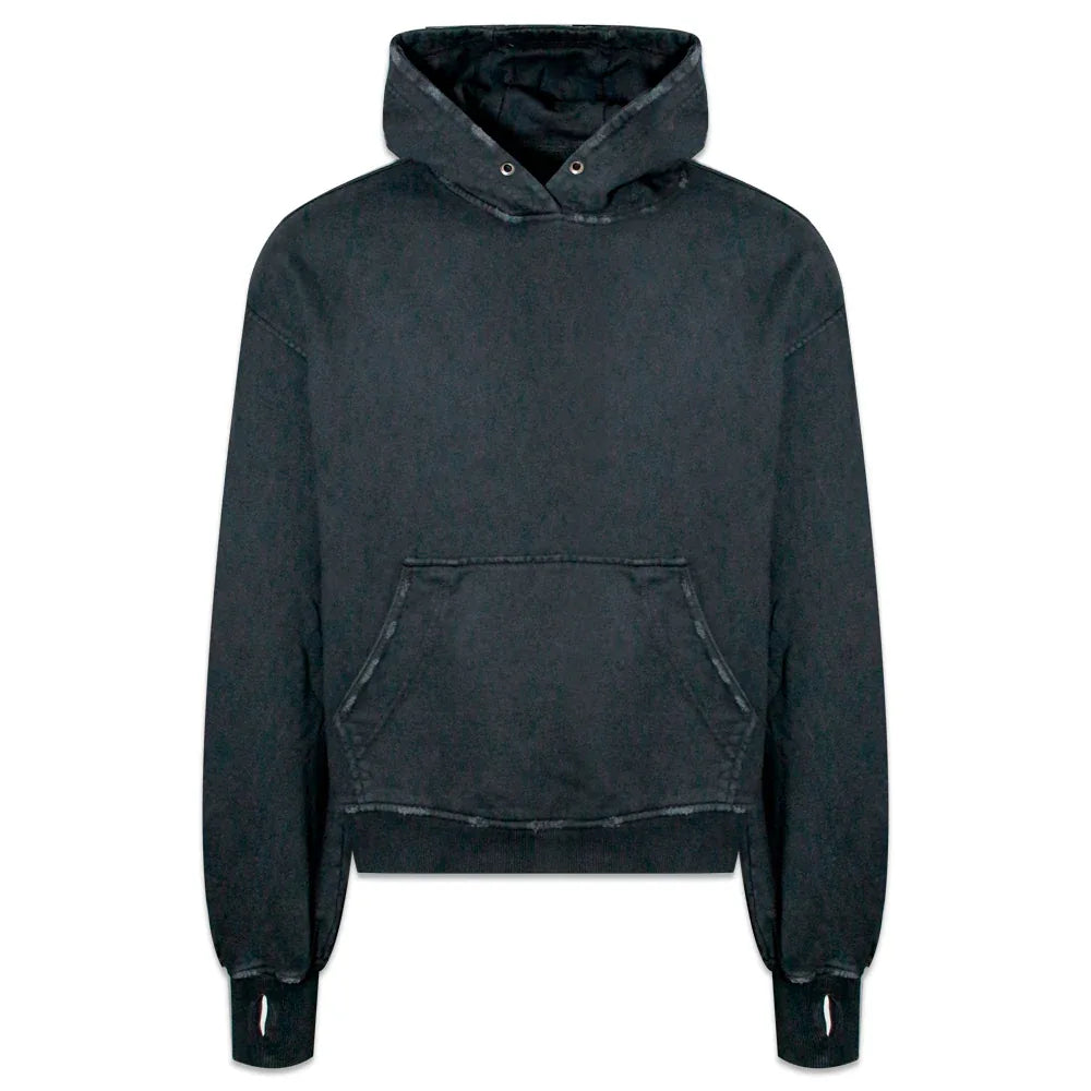 Vintage Garment Dyeing Hoodie - BLR BLUER - VENTURER