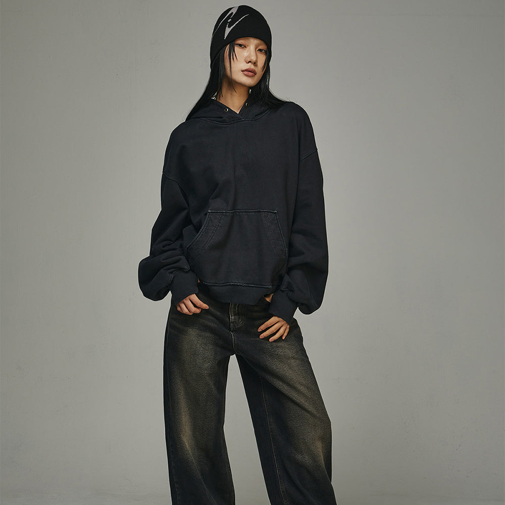 Vintage Garment Dyeing Hoodie