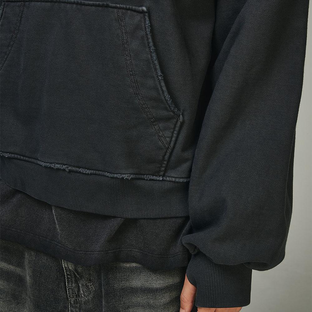 Vintage Garment Dyeing Hoodie - BLR BLUER - VENTURER