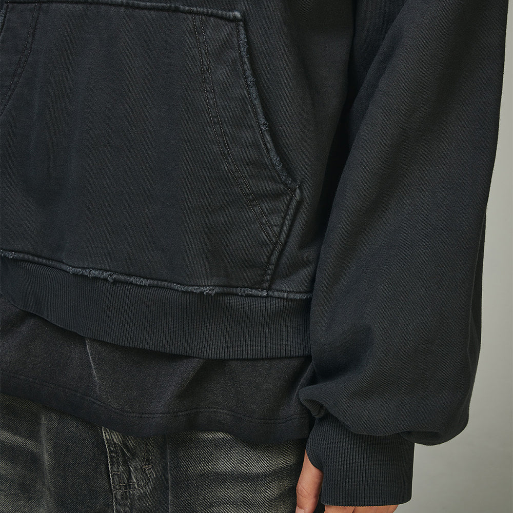 Vintage Garment Dyeing Hoodie - BLR BLUER - VENTURER