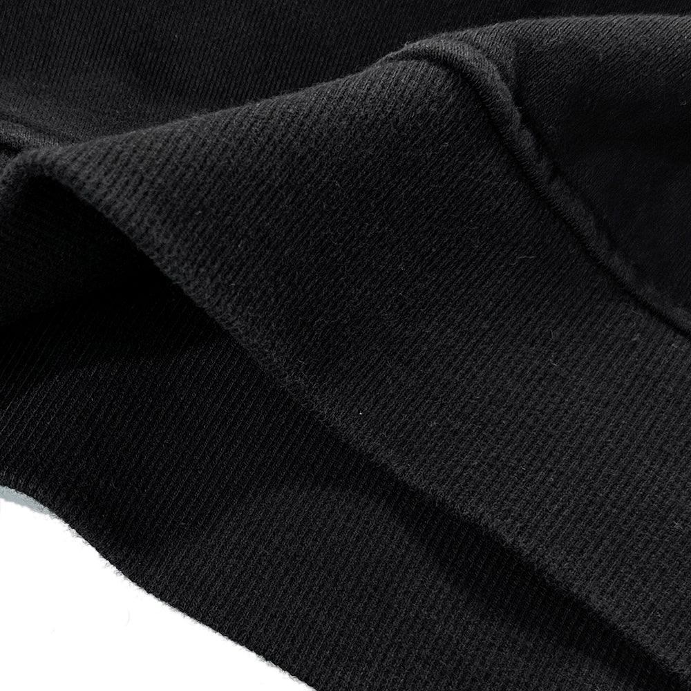 Overfit Raw Cutted Line Sweatshirt - BLR BLUER - VENTURER