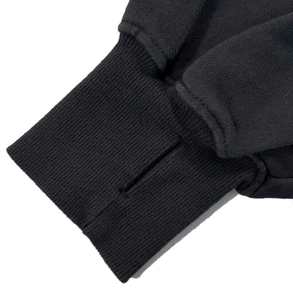 Overfit Raw Cutted Line Sweatshirt - BLR BLUER - VENTURER