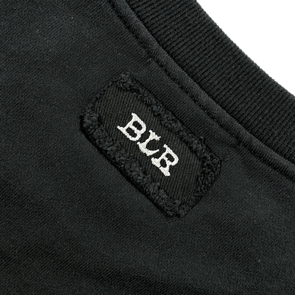 Overfit Raw Cutted Line Sweatshirt