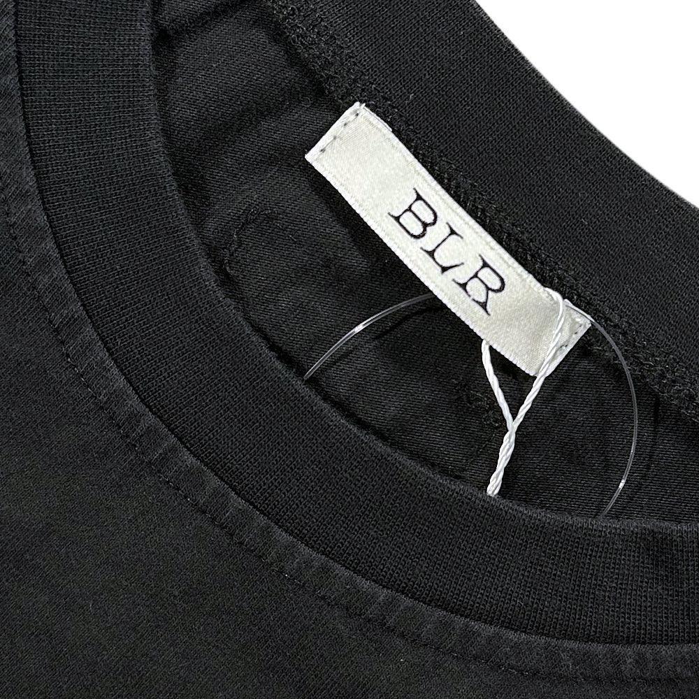 Destroyed Back Gradation Washing LS T-Shirt - BLR BLUER - VENTURER