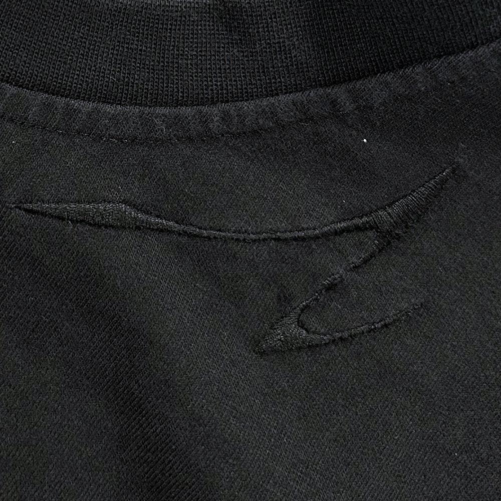 Destroyed Back Gradation Washing LS T-Shirt - BLR BLUER - VENTURER