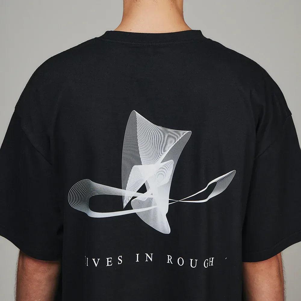 Spin Logo Printed T-Shirt - BLR BLUER - VENTURER