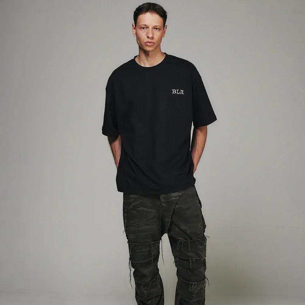 Spin Logo Printed T-Shirt - BLR BLUER - VENTURER