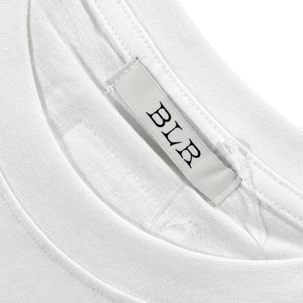 Blurred Logo Printed T-Shirt