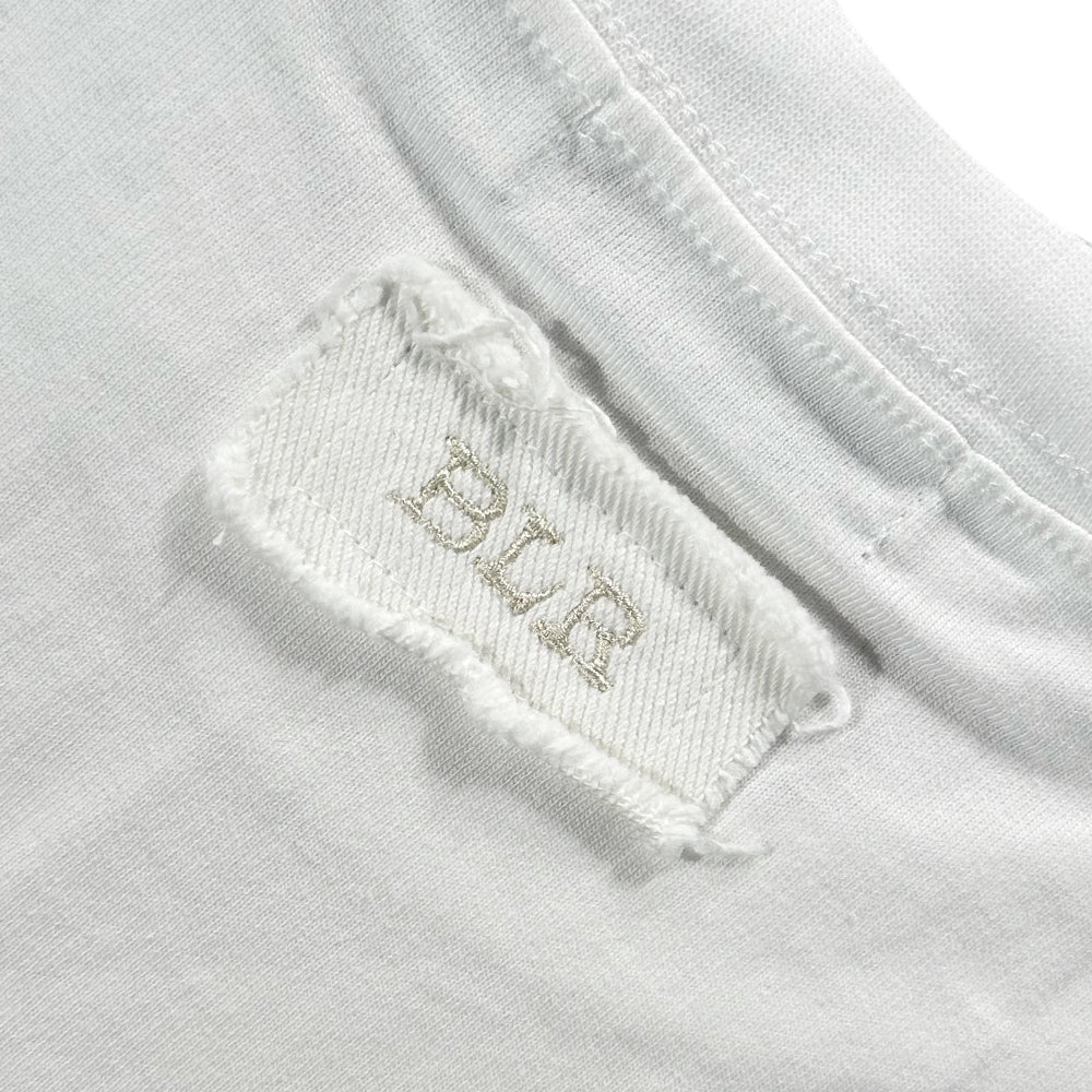 Blurred Logo Printed T-Shirt