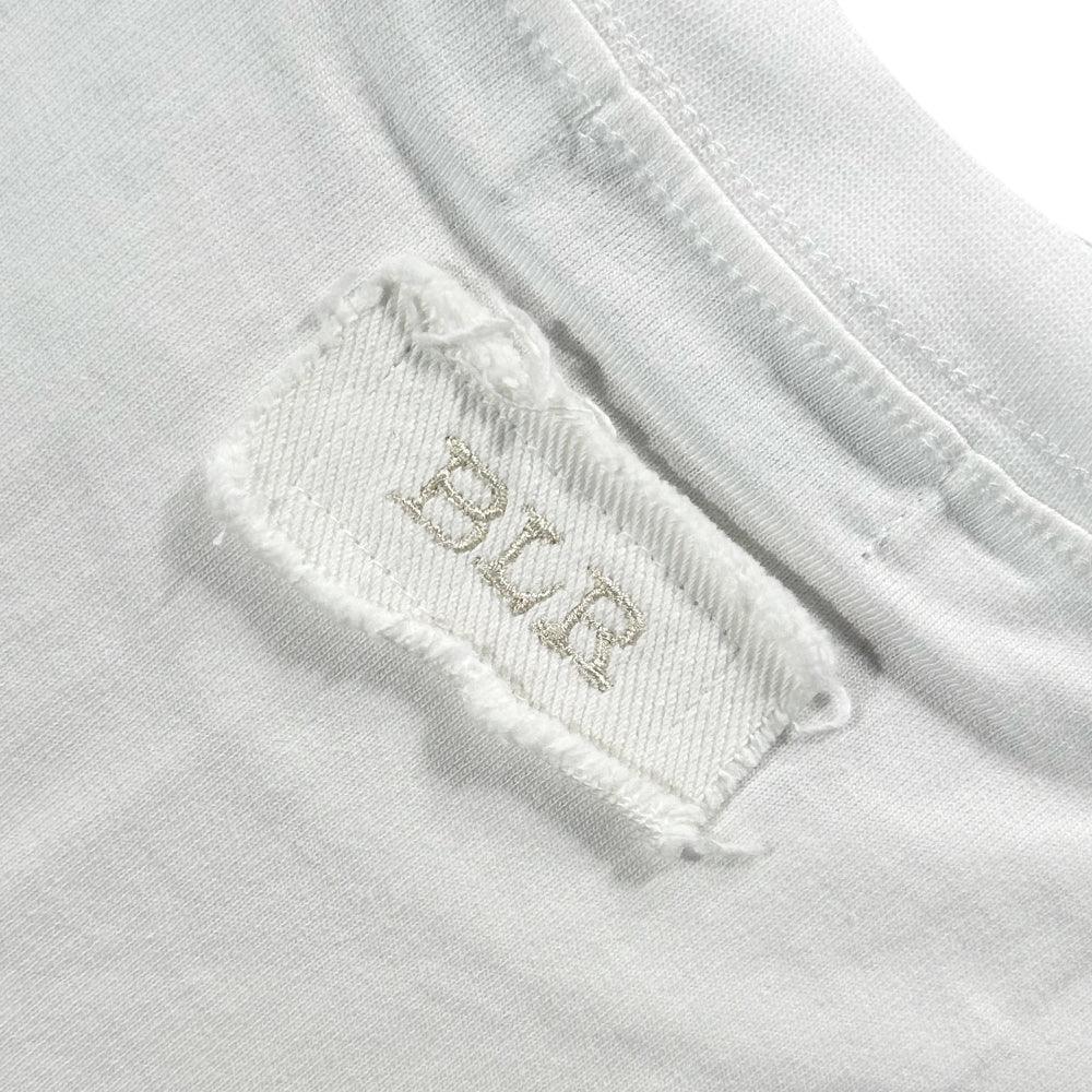Blurred Logo Printed T-Shirt - BLR BLUER - VENTURER