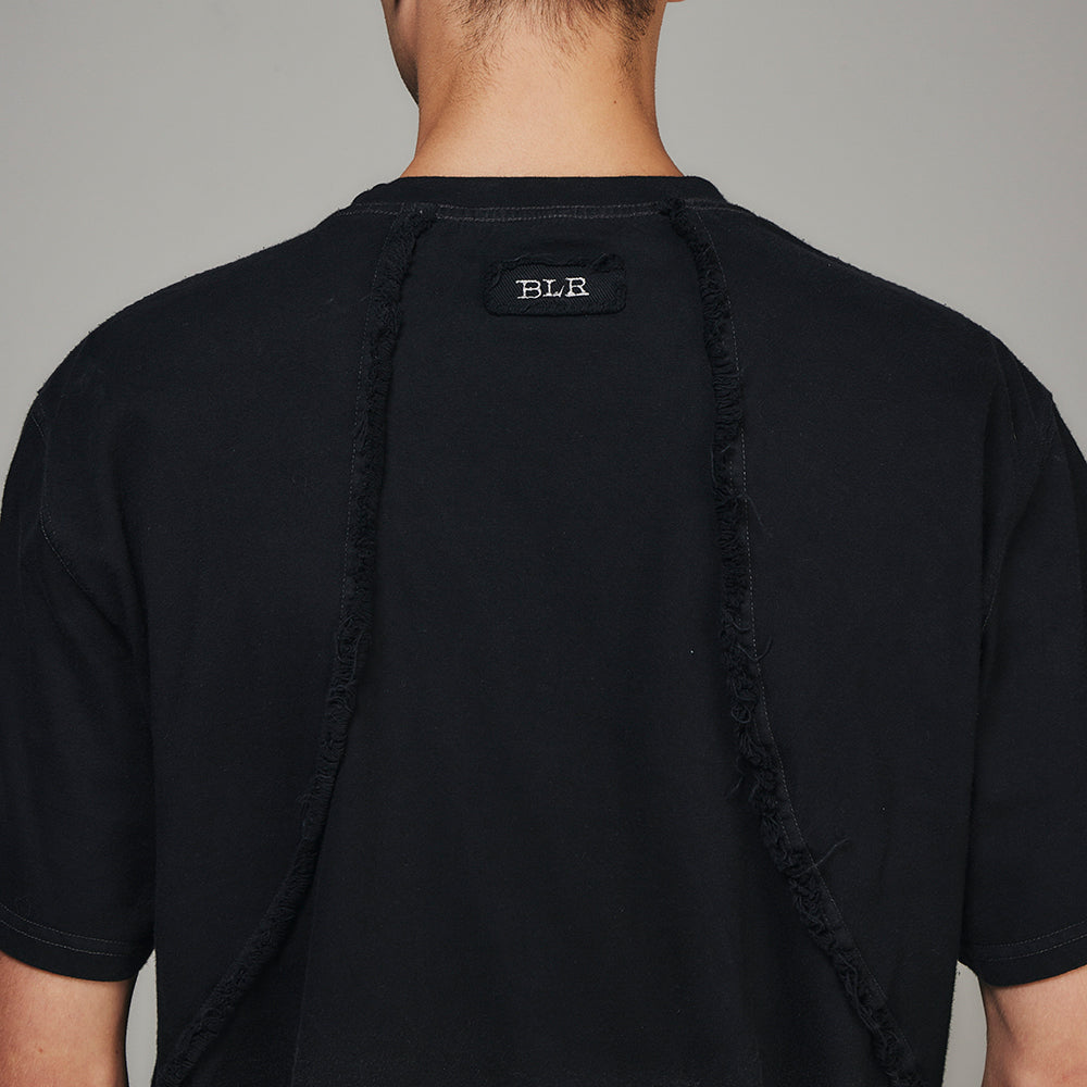 Destroyed Gradation Bleached T-Shirt