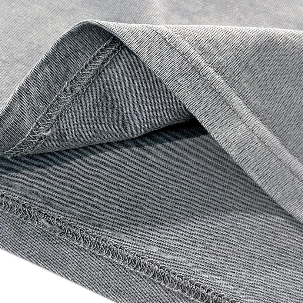 Destroyed Gradation Bleached T-Shirt - BLR BLUER - VENTURER