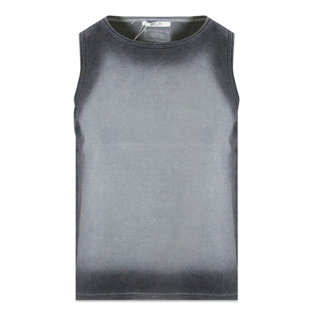 High Tension Gradiation Washing Sleeveless - BLR BLUER - VENTURER