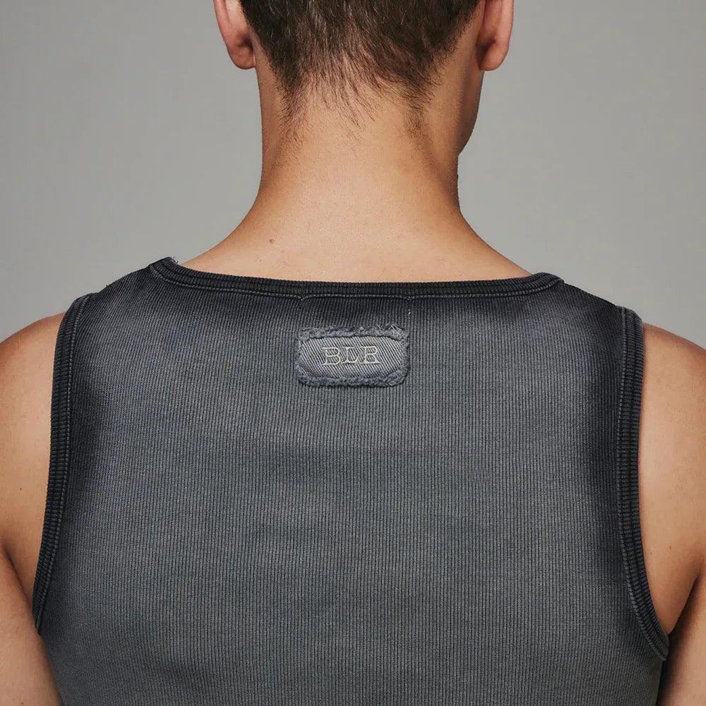 High Tension Gradiation Washing Sleeveless - BLR BLUER - VENTURER