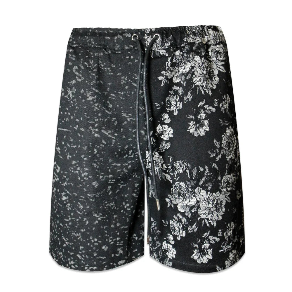 Floral Leopard Switching Shorts - LAST NEST - VENTURER