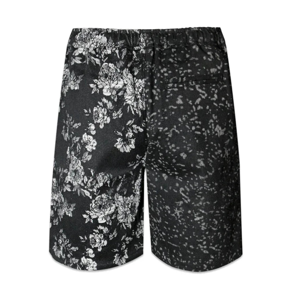 Floral Leopard Switching Shorts - LAST NEST - VENTURER