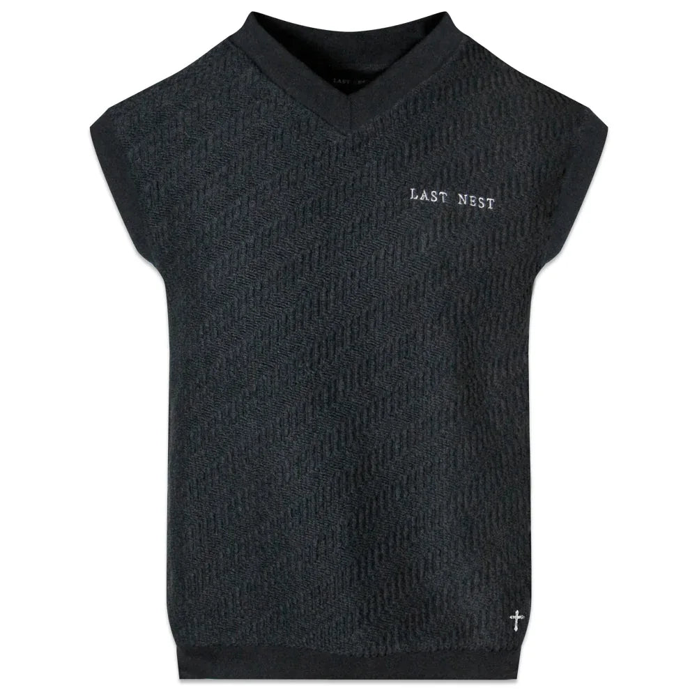 Logo Emb Knit Vest - LAST NEST - VENTURER