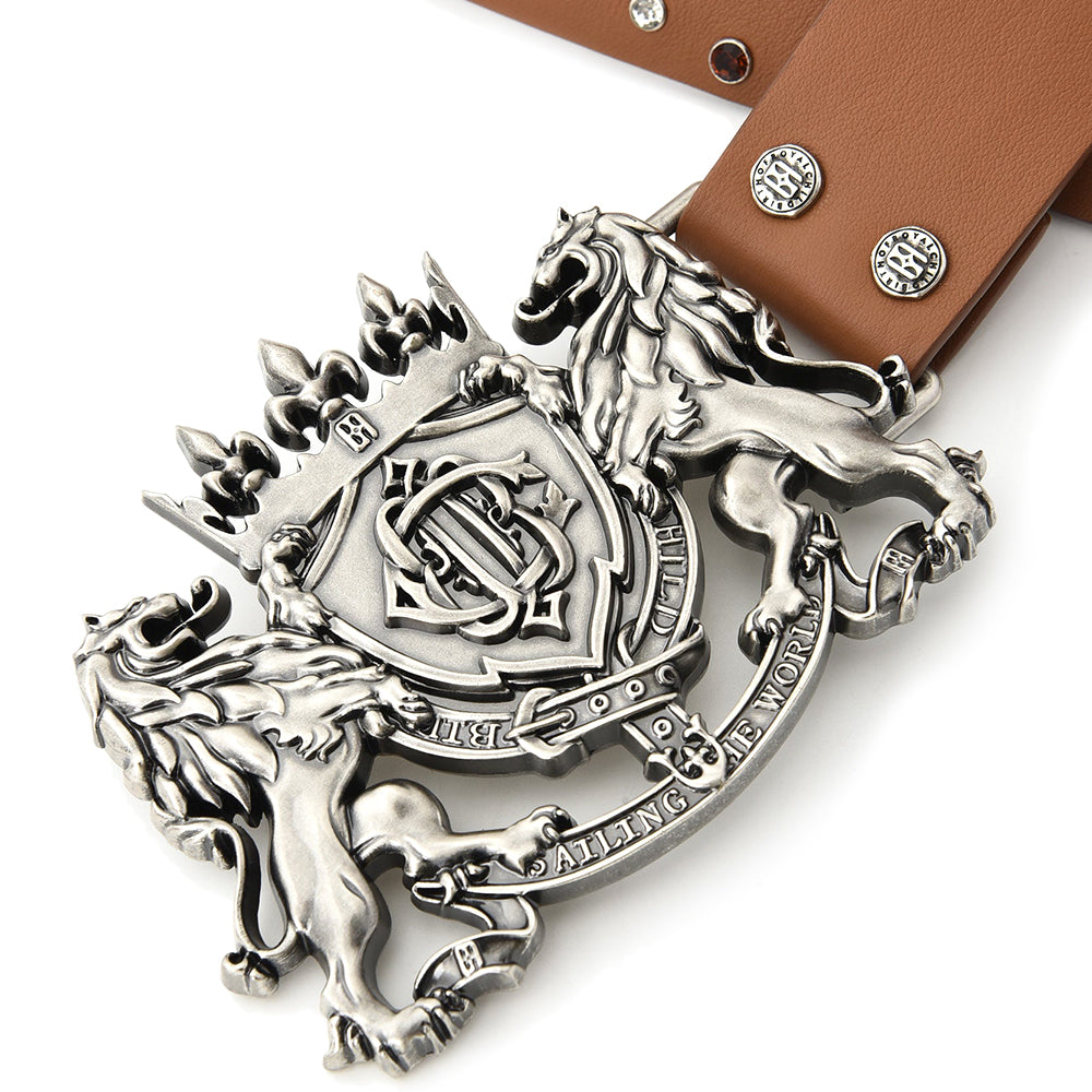 Lion Medal Belt