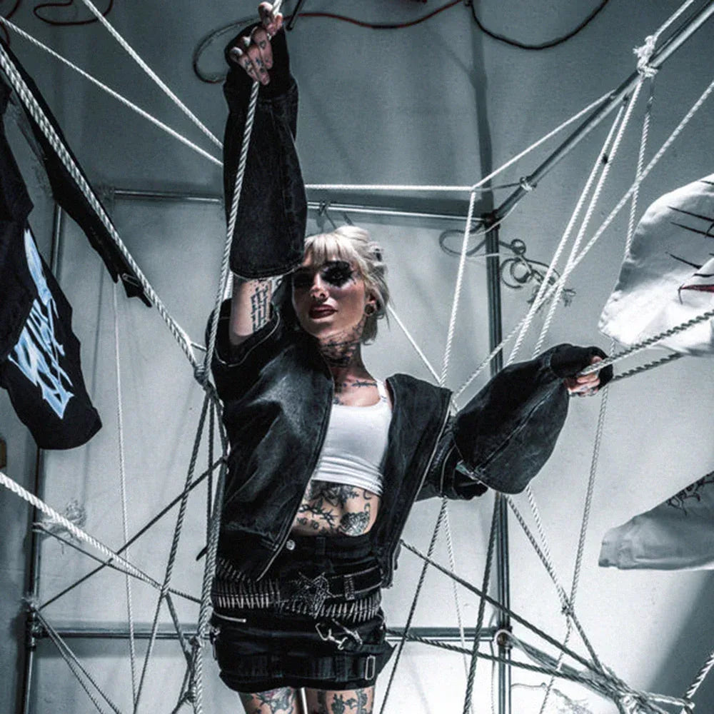 Sp888dr Moto Jacket - whathappenedtogod - VENTURER