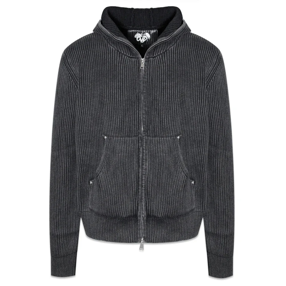 Stealth Full Zip Hoodie - whathappenedtogod - VENTURER