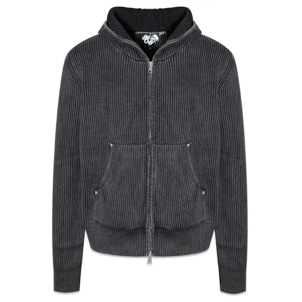 Stealth Full Zip Hoodie - whathappenedtogod - VENTURER