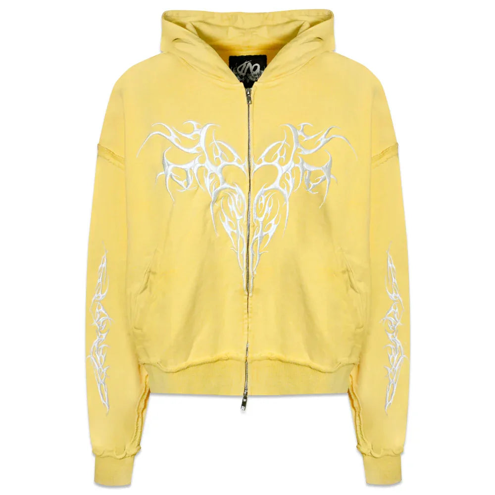 Y333k Zip Up Hoodie - whathappenedtogod - VENTURER