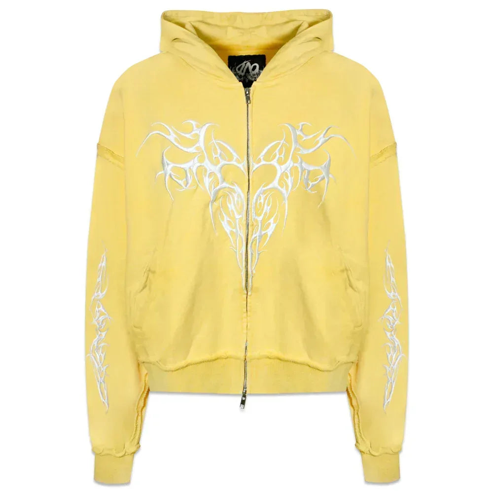 Y333k Zip Up Hoodie - whathappenedtogod - VENTURER