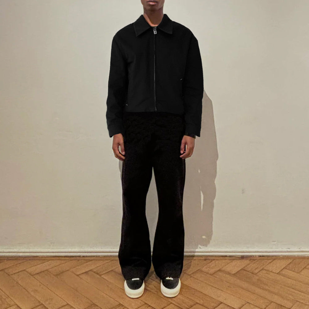 Twill Relaxed Trousers