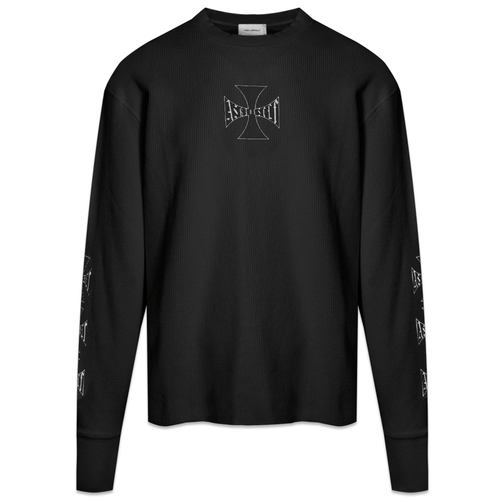 Cross Waffle LS Tee